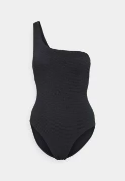 Seafolly Dive One Shoulder One Piece - Swimsuit - Black -Seafolly Shop 03976f4243eb4ab298572cc2ee0caf6d