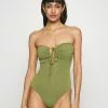 Seafolly Sea Dive Bandeau Maillot - Swimsuit - Khaki -Seafolly Shop 0b40df9c3d2d45d7b5be2629f3031dd2