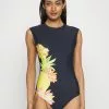 Seafolly Summer Salt Cap Sleeve One Piece - Swimsuit - Black -Seafolly Shop 109d85ec0ded49cbbdf1471cae957a58
