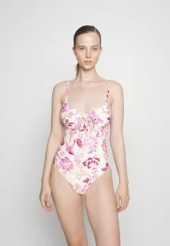 Seafolly Road Drawstring Keyhole One Piece - Swimsuit - Parfait Pink