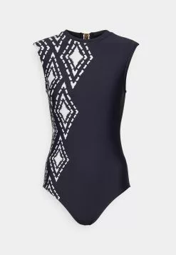 Seafolly Zanzibar Cap Sleeve Maillot - Swimsuit -Seafolly Shop 2e1bc183620c4bf8bd9818a23e4ba2bf