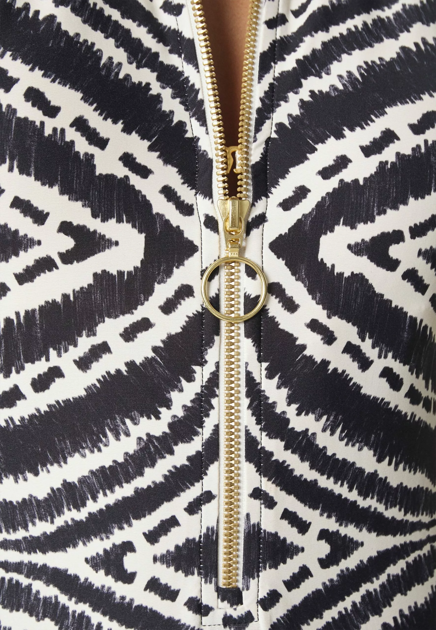 Seafolly Zanzibar Zip Front One Piece - Swimsuit 7 Seafolly Zanzibar Zip Front One Piece - Swimsuit - Image 5