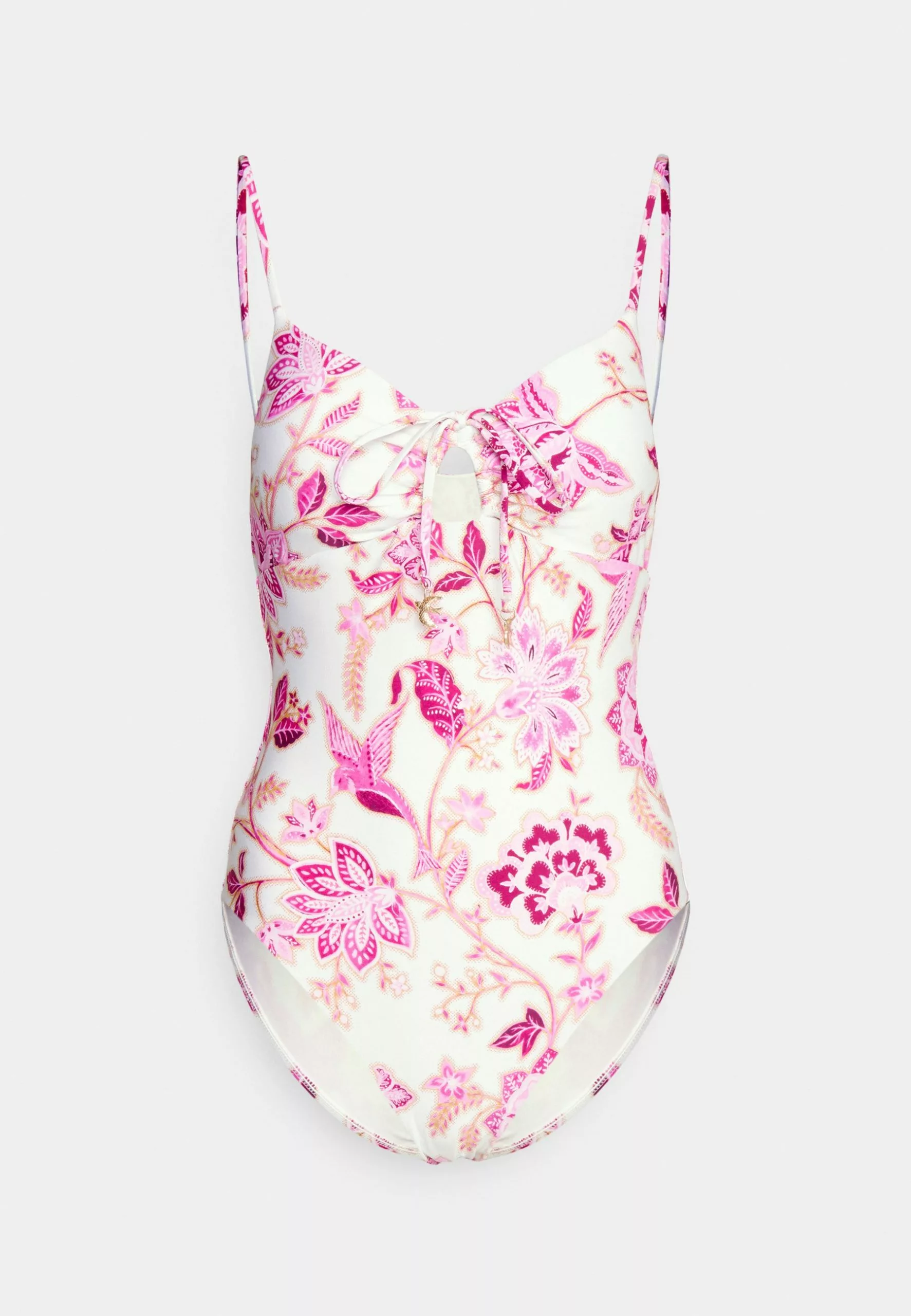 Seafolly Road Drawstring Keyhole One Piece - Swimsuit - Parfait Pink 7 Seafolly Road Drawstring Keyhole One Piece - Swimsuit - Parfait Pink - Image 5