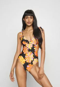 Seafolly Palm Springs Wrap Front One Piece - Swimsuit - Black 8 Seafolly Palm Springs Wrap Front One Piece - Swimsuit - Black -Seafolly Shop 44fdb93c790a458cab1c87f21143c7a2