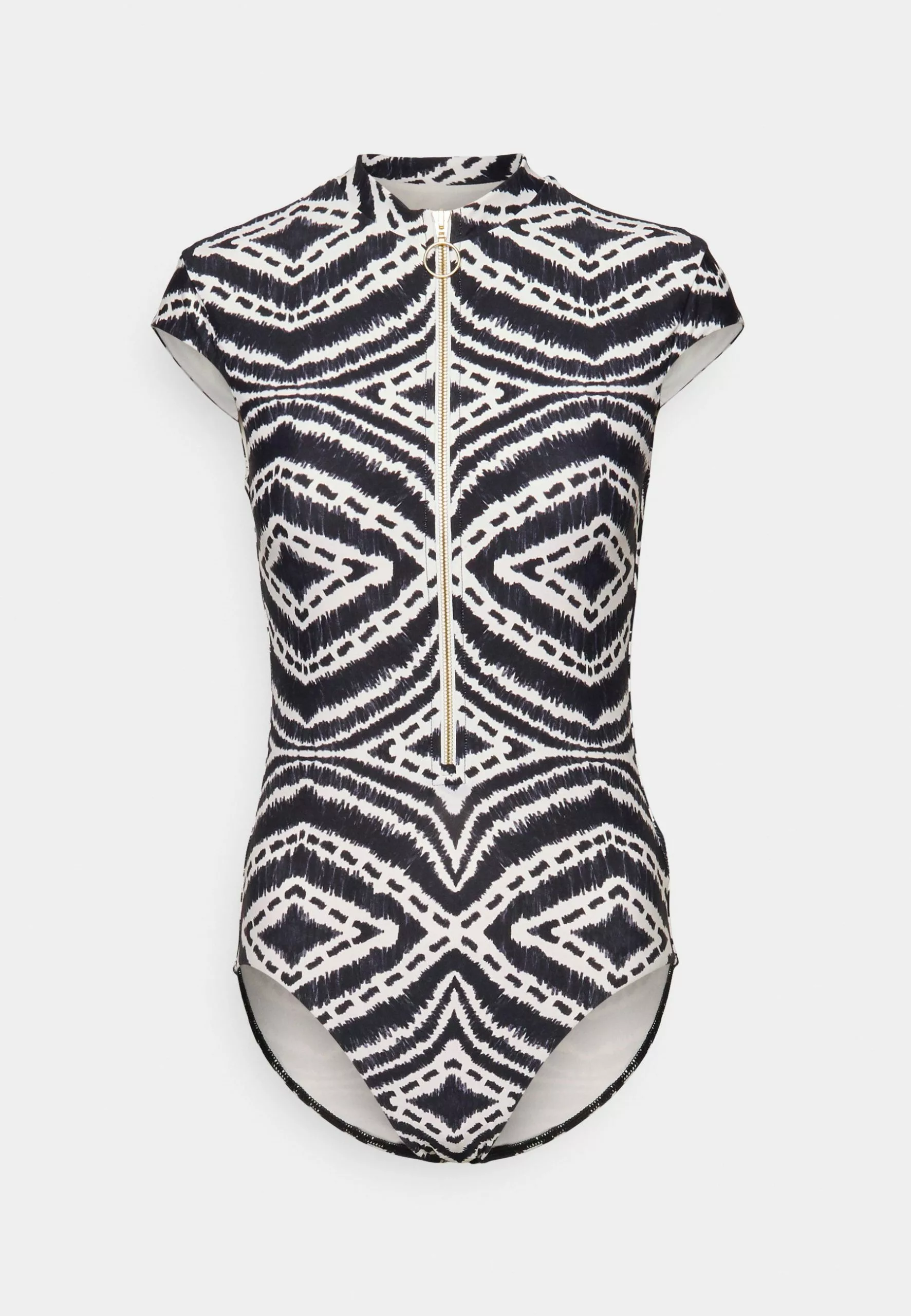 Seafolly Zanzibar Zip Front One Piece - Swimsuit 6 Seafolly Zanzibar Zip Front One Piece - Swimsuit - Image 4