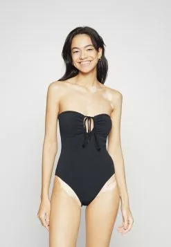 Seafolly Sea Dive Bandeau Maillot - Swimsuit - Black 10 Seafolly Sea Dive Bandeau Maillot - Swimsuit - Black -Seafolly Shop 4b35fd3d2d684894b556d91914148b29