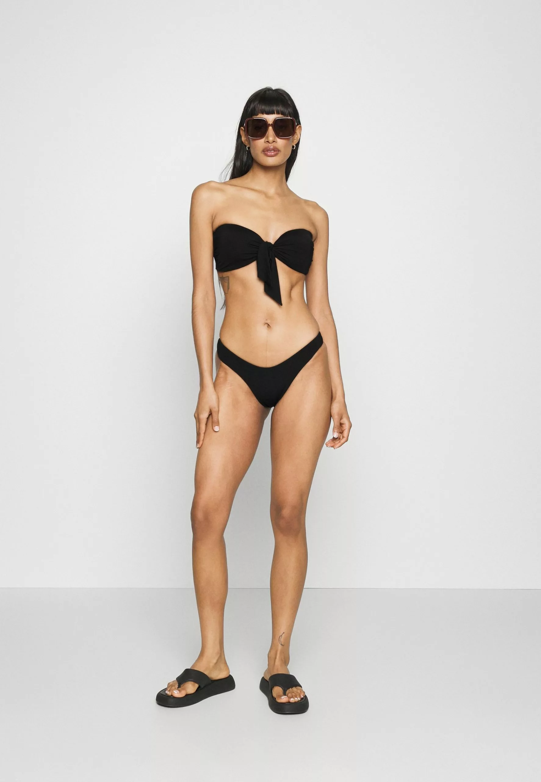 Seafolly Collective High Cut Rio - Bikini Bottoms - Black 4 Seafolly Collective High Cut Rio - Bikini Bottoms - Black - Image 2
