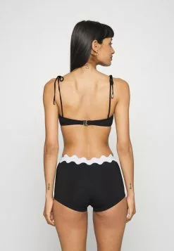 Seafolly Gia Ric Rac Bustier Bandeau - Bikini Top - Black -Seafolly Shop 5410cf96ae3a430c9cffed3f8da7c3fe