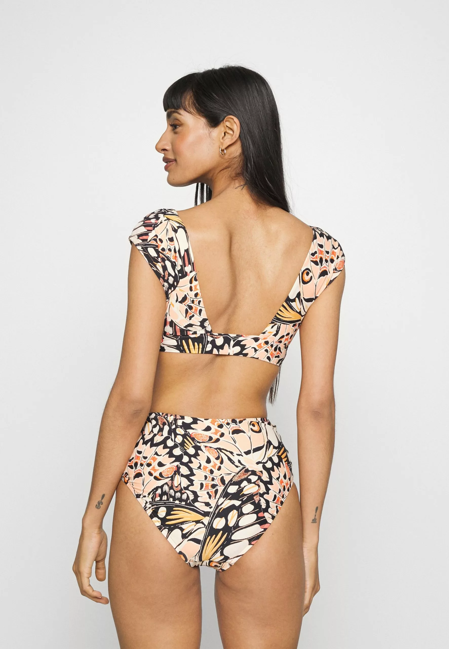 Seafolly Take Flight High Waist Pant - Bikini Bottoms - Mandarin 5 Seafolly Take Flight High Waist Pant - Bikini Bottoms - Mandarin - Image 3