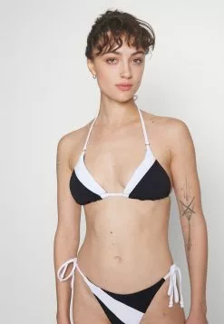Seafolly Slice Of Splice Slide- Bikini Top - White/Black -Seafolly Shop 5cc4967b51354d3da133fff0d86bdff0