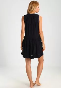 Seafolly Beach Basics Ladder Detail Dress - Beach Accessory - Black 9 Seafolly Beach Basics Ladder Detail Dress - Beach Accessory - Black -Seafolly Shop 60b6e4e89ced4295846edb8cc663b9dd