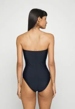 Seafolly Summer Salt Bandeau One Piece - Swimsuit - Black -Seafolly Shop 62f7c56021fa4639908234fbc91c1cb6