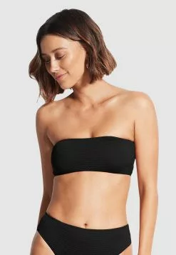 Seafolly Tube Top - Bikini Top - Black