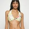 Seafolly Coast To Coast Knot Front Halter Bra - Bikini Top - Wild Lime -Seafolly Shop 65da1823d78947889154e9fdf8bfb51a