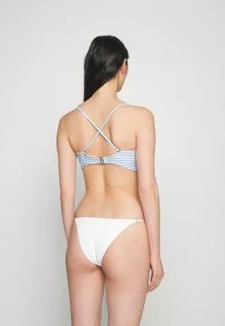 Seafolly Summer Crush Twist Tie Front Bandeau - Bikini Top - Powder Blue -Seafolly Shop 694c676f56214d05a0c2a6c22ad9b1ca