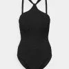 Seafolly Second Wave High Neck One Piece - Swimsuit -Seafolly Shop 6d0bd1483ab14ab7a56e98f859cce8dd