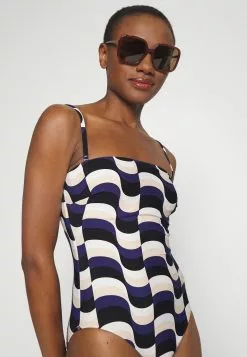 Seafolly Modern Take Bandeau One Piece - Swimsuit - Black -Seafolly Shop 6d2e053264294fe4be6b5758c58fc6e5