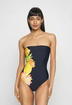 Seafolly Summer Salt Bandeau One Piece - Swimsuit - Black