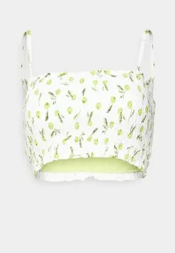 Seafolly Summer Crush Shirred Long Line Bandeau - Bikini Top - Off-White -Seafolly Shop 81616557ba264205b89003a716b0a9b9