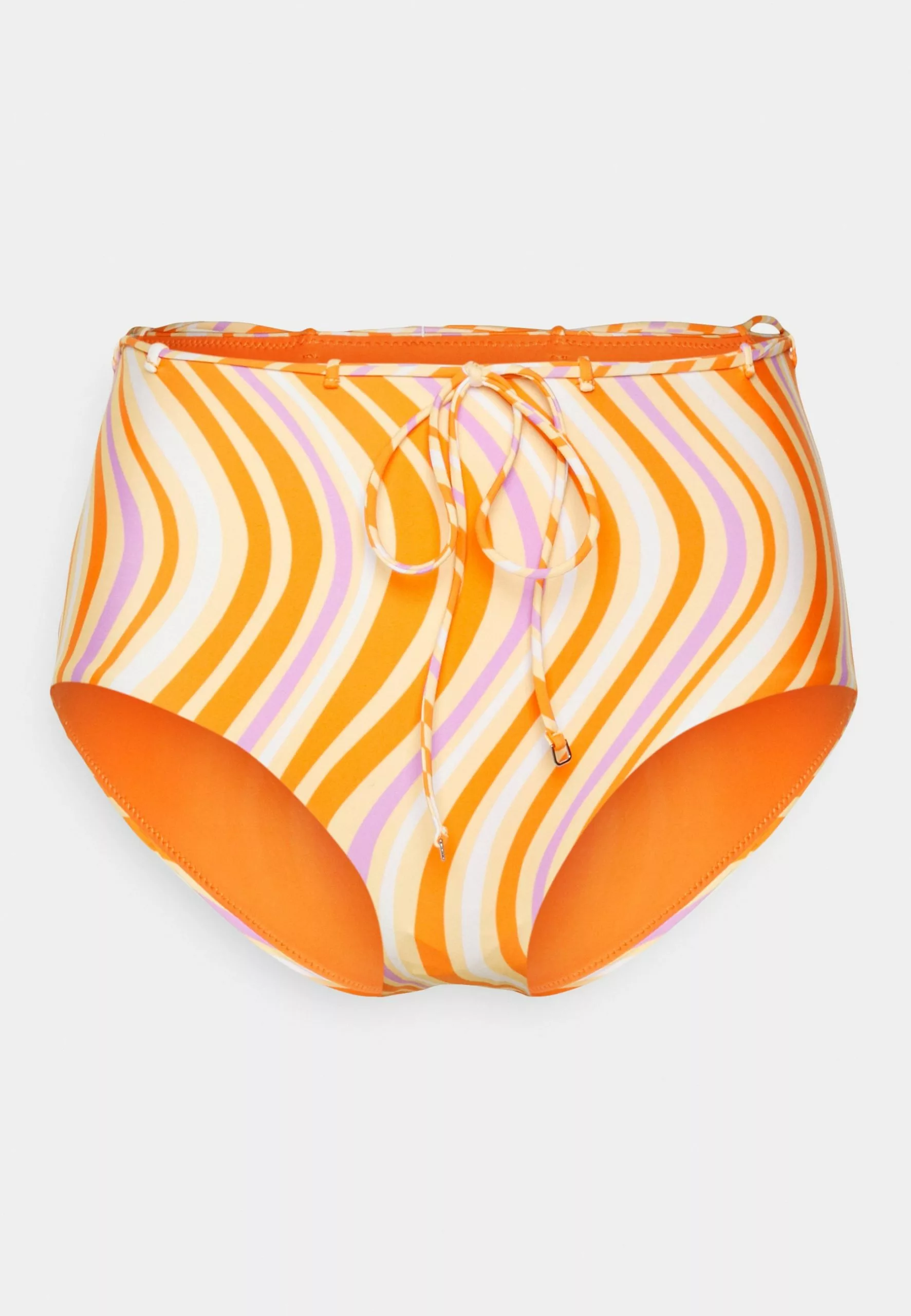 Seafolly Mod Squad High Waisted Pant - Bikini Bottoms - Mandarin 6 Seafolly Mod Squad High Waisted Pant - Bikini Bottoms - Mandarin - Image 4