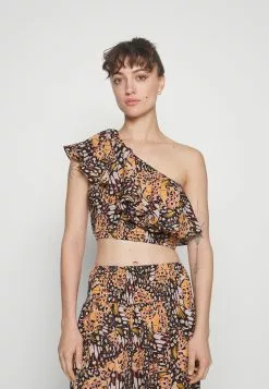 Seafolly Take Flight One Shoulder- Beach Accessory - Mandarin