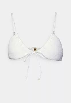 Seafolly Sea Dive Drawstring Neck Bralette - Bikini Top - White -Seafolly Shop a7067666817d45ee96988a80ede52999