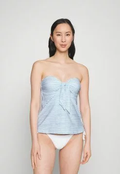 Seafolly Summer Crush Twist Front Bandeau Singlet - Bikini Top - Powder Blue -Seafolly Shop a8456682c84b44dfa1fe6e73e163810a