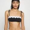 Seafolly Gia Ric Rac Bustier Bandeau - Bikini Top - Black -Seafolly Shop ab7a55a83af640f5bdff274fa70d1142