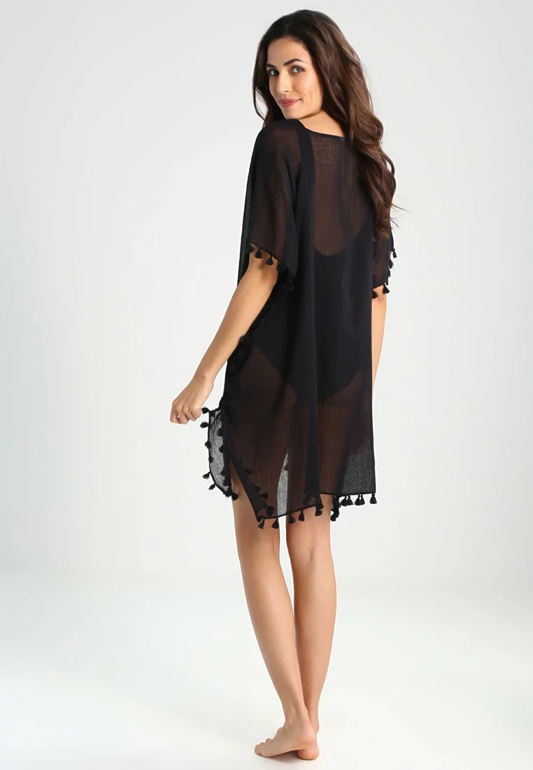 Seafolly Amnesia Kaftan - Beach Accessory - Black 5 Seafolly Amnesia Kaftan - Beach Accessory - Black - Image 3