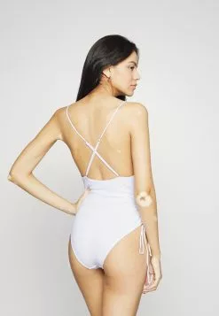 Seafolly Sea Dive Scoop Neck Drawstring Side - Swimsuit - White -Seafolly Shop afc5e1169a3e45459f3d7ac5f2caf7b0