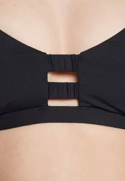 Seafolly Collective Gathered Strap Bralette - Bikini Top - Black -Seafolly Shop b9dd5637916a4cb780d2420ac7235fae