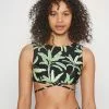 Seafolly Palm Paradise Crop - Bikini Top - Black -Seafolly Shop bc67904695d24106b6d8abf2c8cd032d