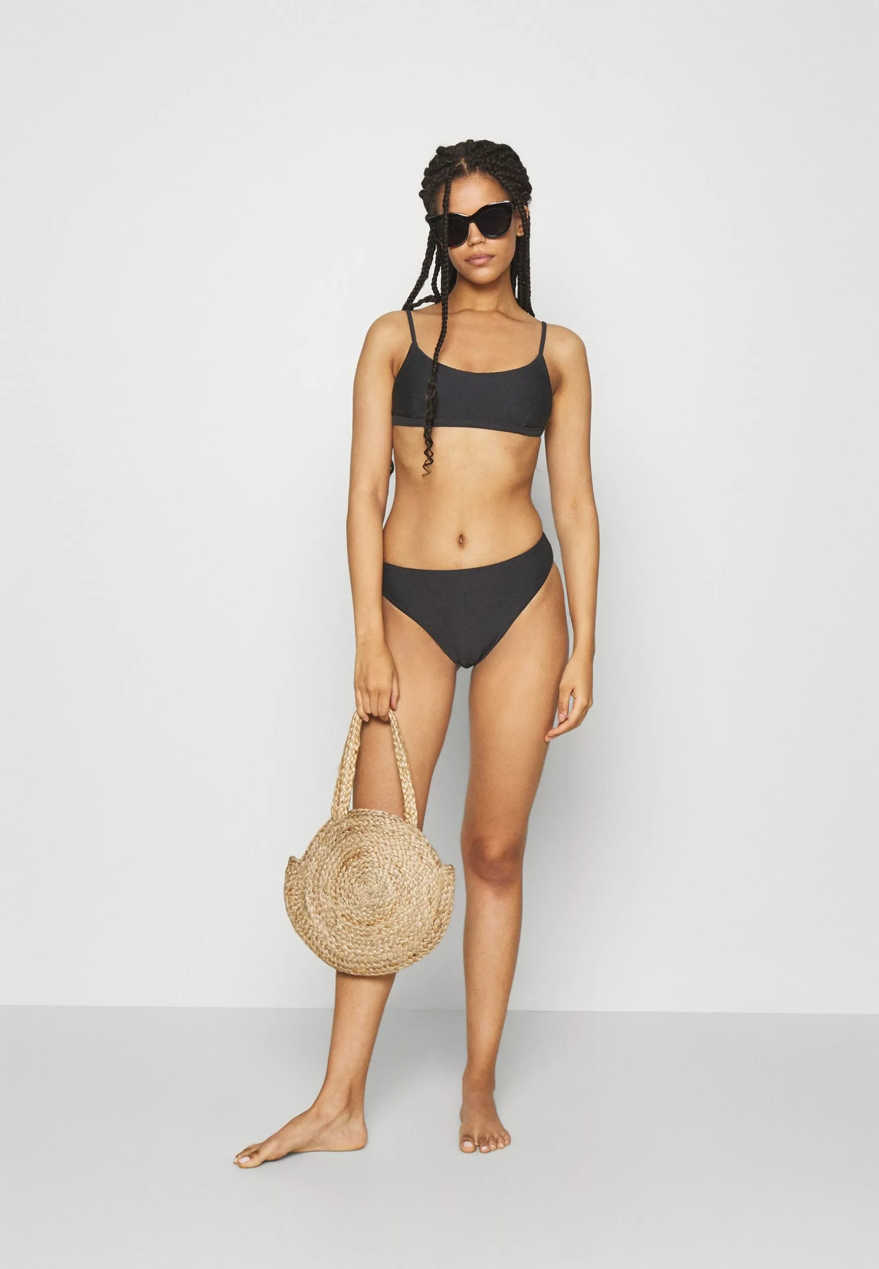 Seafolly Essentials Bralette - Bikini Top - Black 4 Seafolly Essentials Bralette - Bikini Top - Black - Image 2
