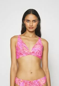 Seafolly Sea Skin Fixed Tri Bra - Bikini Top - Fuchsia Rose