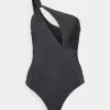 Seafolly Collective One Shoulder One Piece - Swimsuit - Black 1 Seafolly Collective One Shoulder One Piece - Swimsuit - Black -Seafolly Shop c555d6c9e582474987611f7017779f38