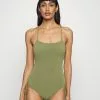 Seafolly Sea Dive Scoop Neck Drawstring Side - Swimsuit - Khaki 2 Seafolly Sea Dive Scoop Neck Drawstring Side - Swimsuit - Khaki -Seafolly Shop c57a7df5992747ea911df429e91a7484