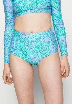 Seafolly Sea Skin High Waisted Pant - Bikini Bottoms - Vivid Green