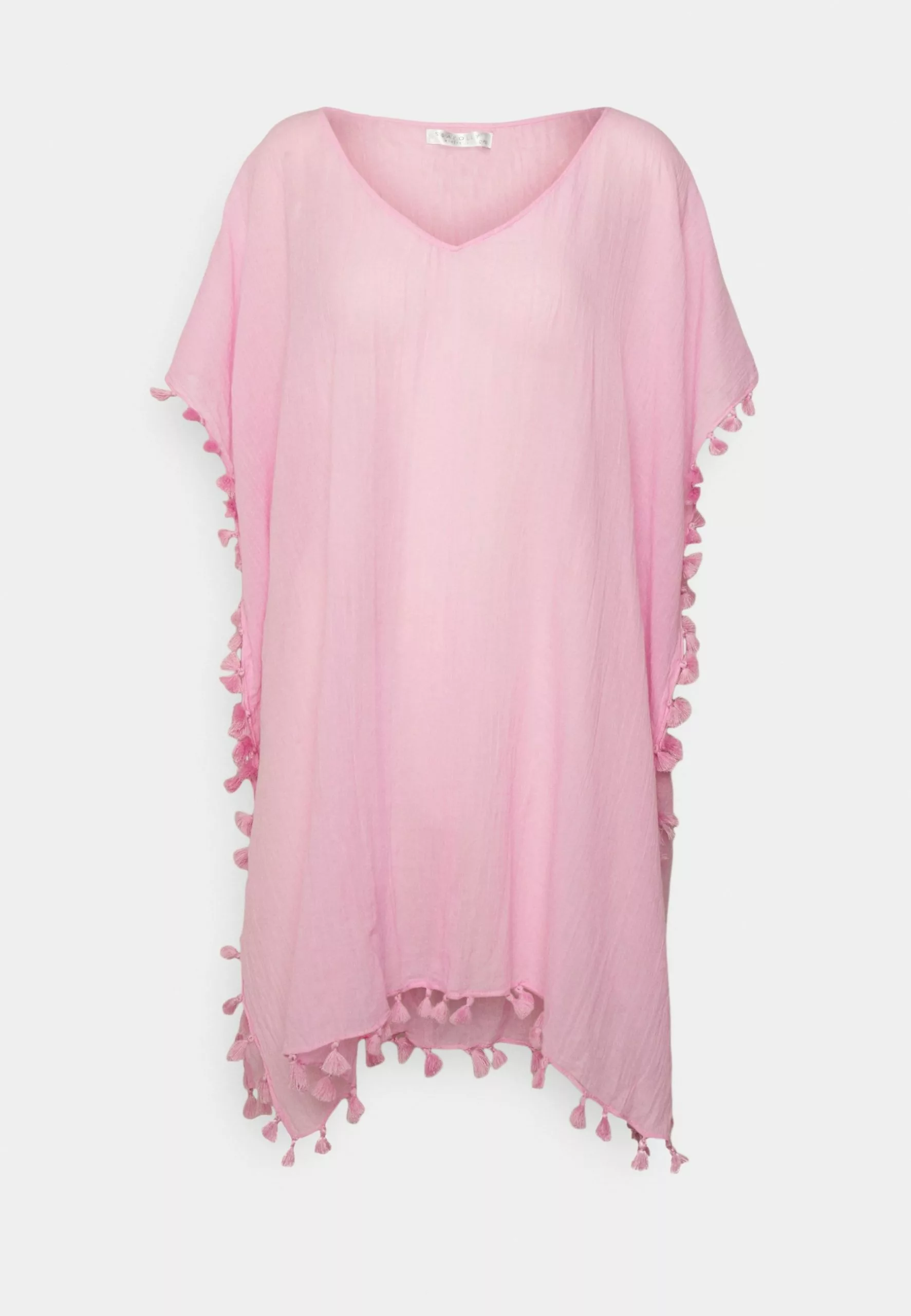 Seafolly Beach Edit Amnesia Kaftan - Beach Accessory - Parfait Pink 7 Seafolly Beach Edit Amnesia Kaftan - Beach Accessory - Parfait Pink - Image 5