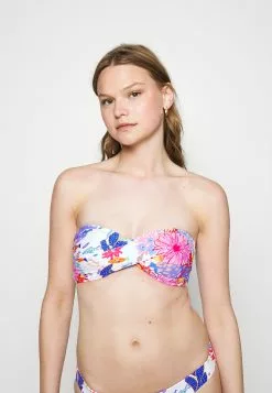 Seafolly Under The Sea Twist Bandeau - Bikini Top