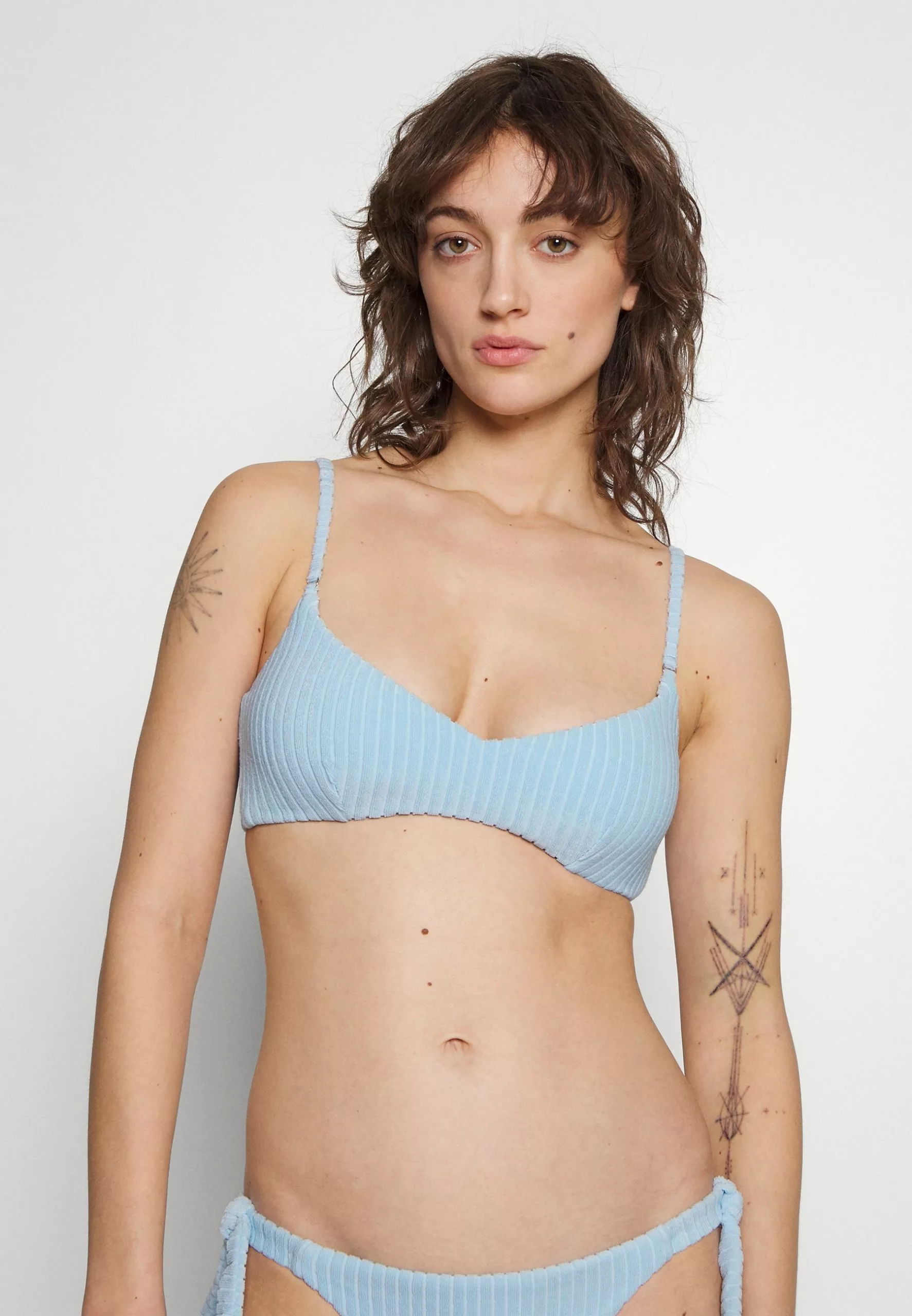 Seafolly Havana Bralette - Bikini Top - Powder Blue 3 Seafolly Havana Bralette - Bikini Top - Powder Blue