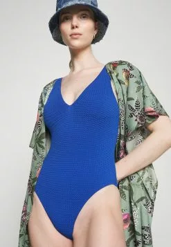 Seafolly Dive Deep V Neck One Piece - Swimsuit - Ultramarine -Seafolly Shop e38afb7525274df289d115b3bc25d95a