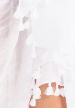 Seafolly Beach Basics Sarong - Beach Accessory - White -Seafolly Shop e63b306037344654a14d71e1a13ec850