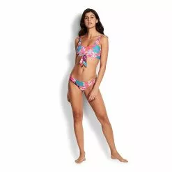 Seafolly W COPACABANA TIE FRONT TANK, Ultra Pink 7 Seafolly W COPACABANA TIE FRONT TANK, Ultra Pink -Seafolly Shop seafolly w copacabana tie front tank 20a sey 31230 697 ultra pink 1