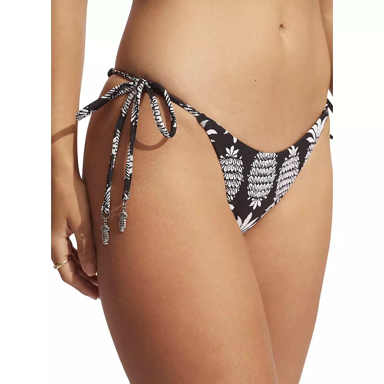 Seafolly W CORSICA TIE SIDE RIO PANT, Black 4 Seafolly W CORSICA TIE SIDE RIO PANT, Black - Image 3