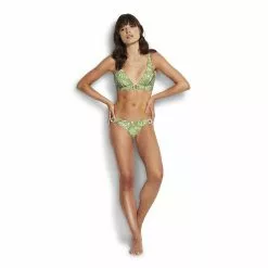 Seafolly Shop 57 Seafolly W FOLKLORE LONGLINE TRI, Green Tea