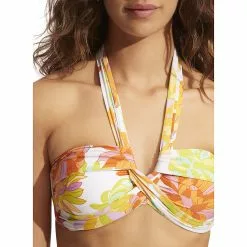 Seafolly W PALM SPRINGS HALTER BANDEAU BRA, Limelight 13 Seafolly W PALM SPRINGS HALTER BANDEAU BRA, Limelight -Seafolly Shop seafolly w palm springs halter bandeau bra 22b sey 33816 703 limelight 6