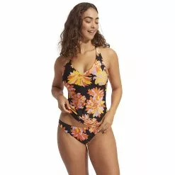 Seafolly W PALM SPRINGS HIPSTER PANT, Black -Seafolly Shop seafolly w palm springs hipster pant 22b sey 40473 703 black 7