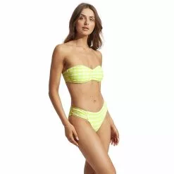 Seafolly W PORTOFINO RUCHED SIDE RETRO PANT, Wild Lime 9 Seafolly W PORTOFINO RUCHED SIDE RETRO PANT, Wild Lime -Seafolly Shop seafolly w portofino ruched side retro pant 22a sey 40145 939 wild lime 2