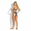 Seafolly W RETRO HOLIDAY ZIP FRONT BRALETTE, Black -Seafolly Shop seafolly w retro holiday zip front bralette 20a sey 31248 694 black 3