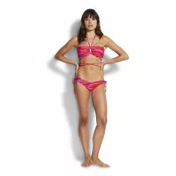 Seafolly W SKIN DEEP HIPSTER PANT, Mandarin Red -Seafolly Shop seafolly w skin deep hipster pant 22a sey 40473 940 mandarin red 1